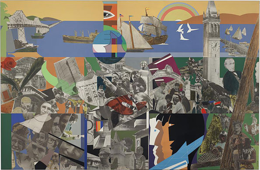 Romare Bearden. The City and its People. 1973 